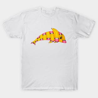 Pencil Dolphin Drawing T-Shirt